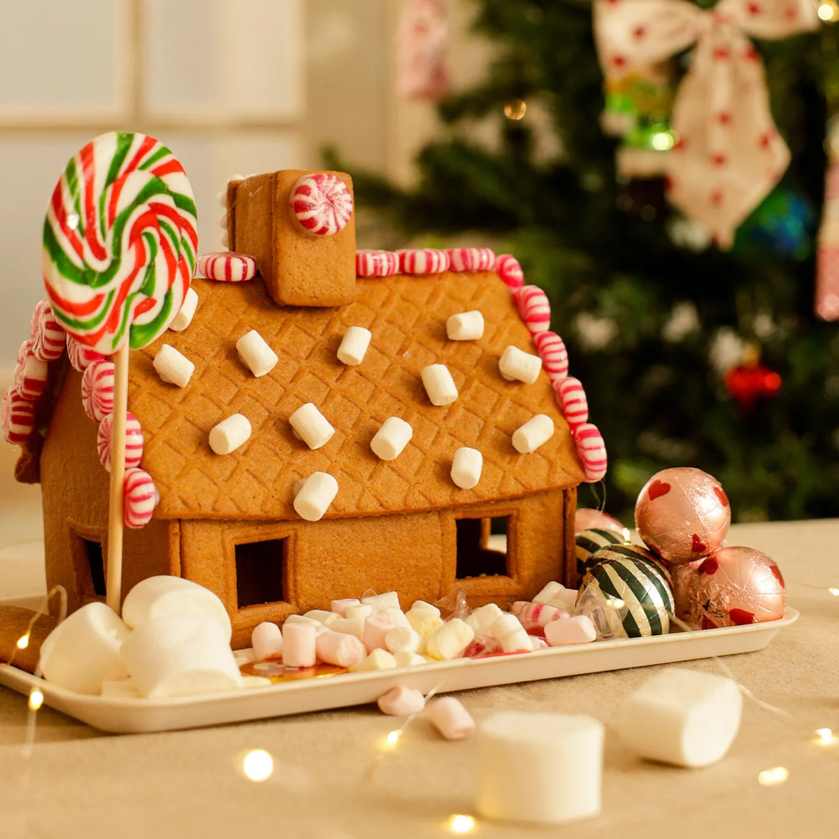 DIY gingerbread house