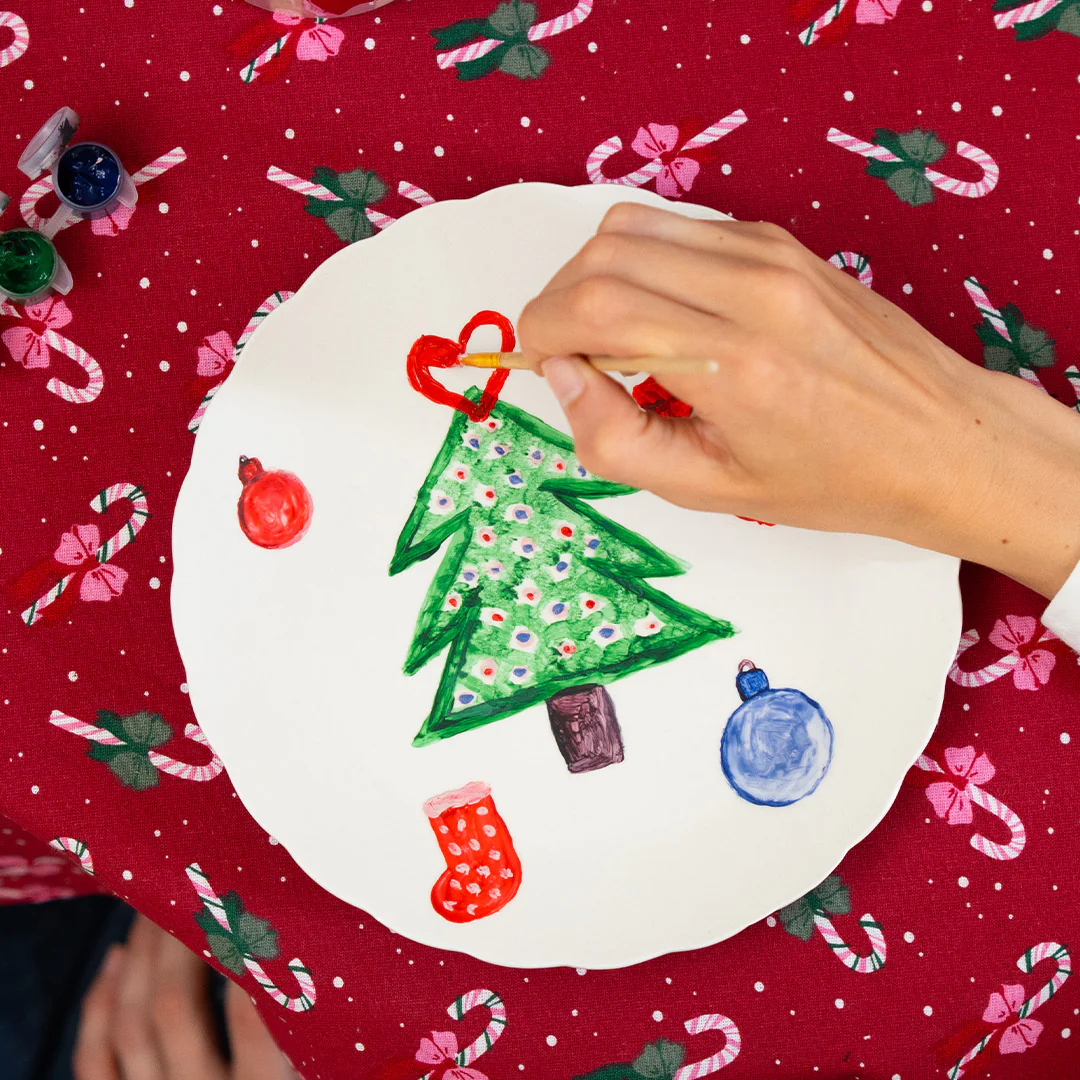 DIY decorative plate - 22 cm