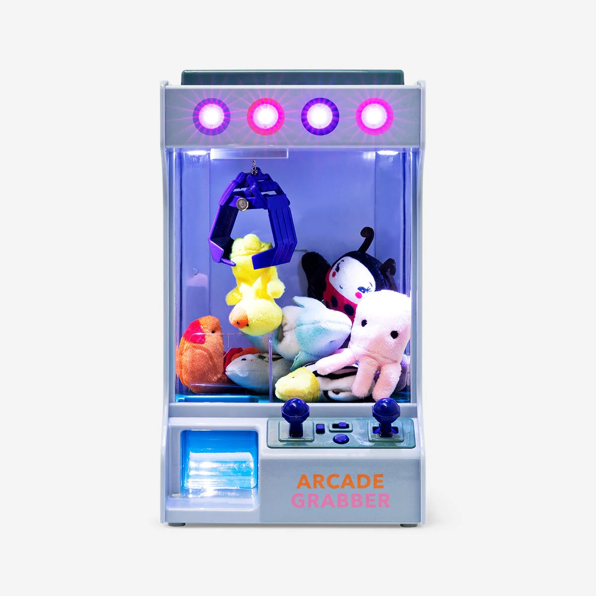 Toy grabber with lights and music