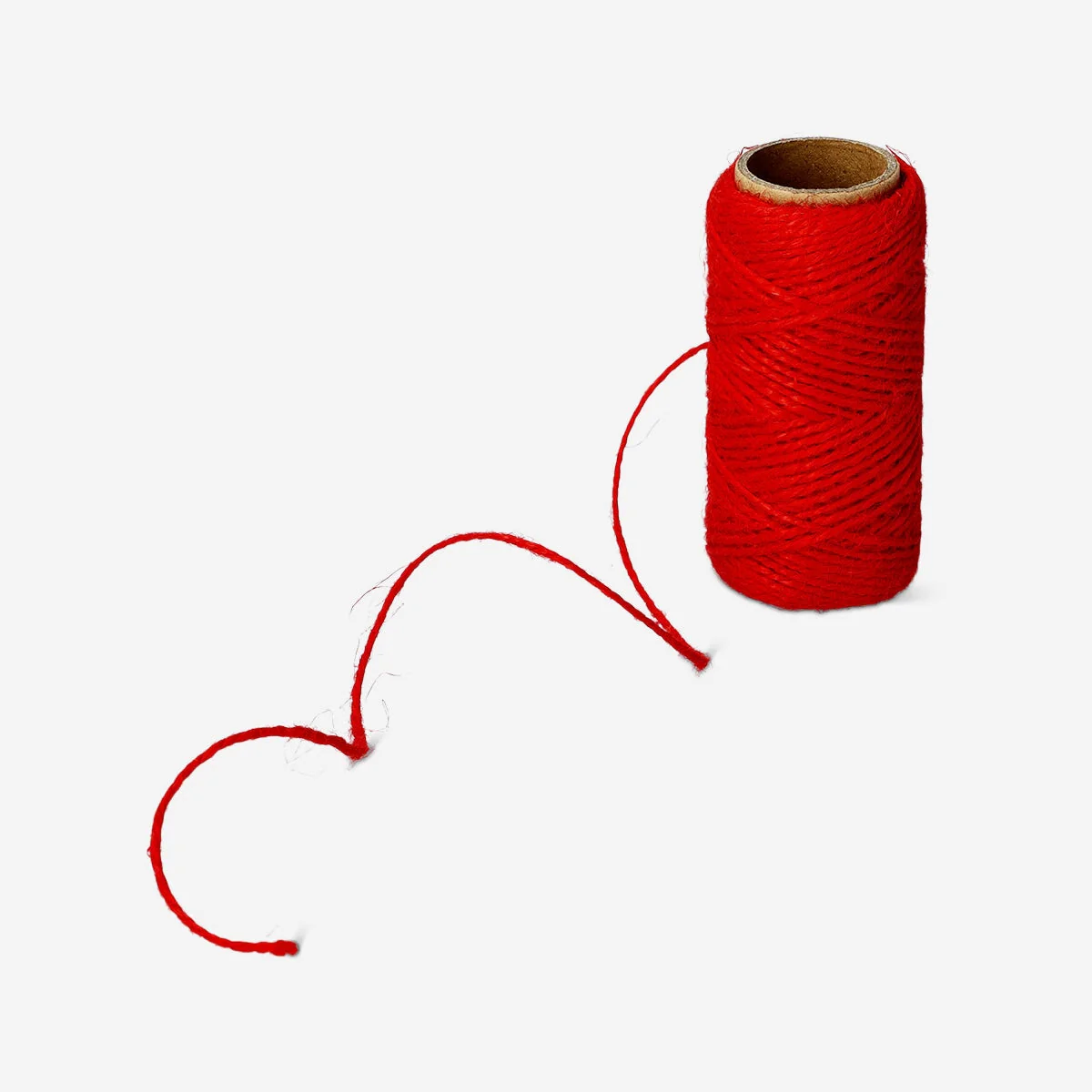 Red jute string - 20 m