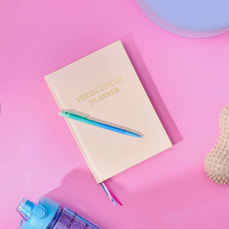 A5 hydrangea notebook