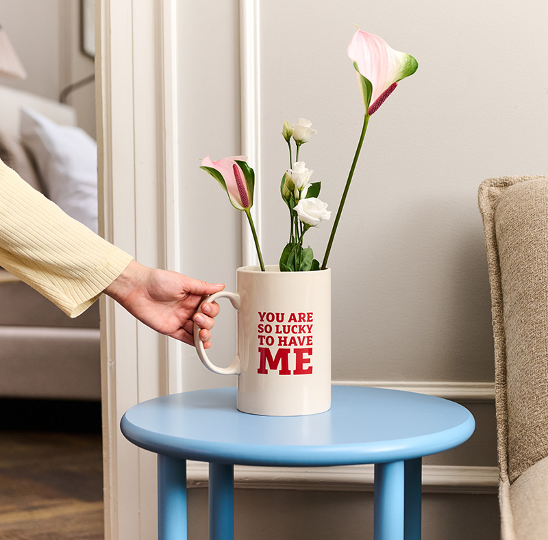 Giant mug with text - 1,6 L