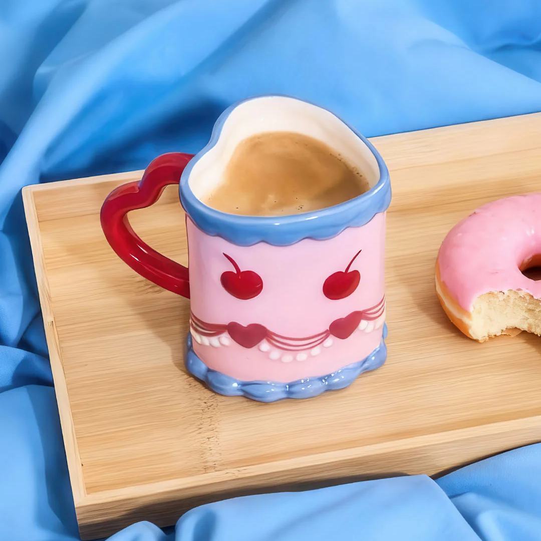 Cake slice mug - 330 ml