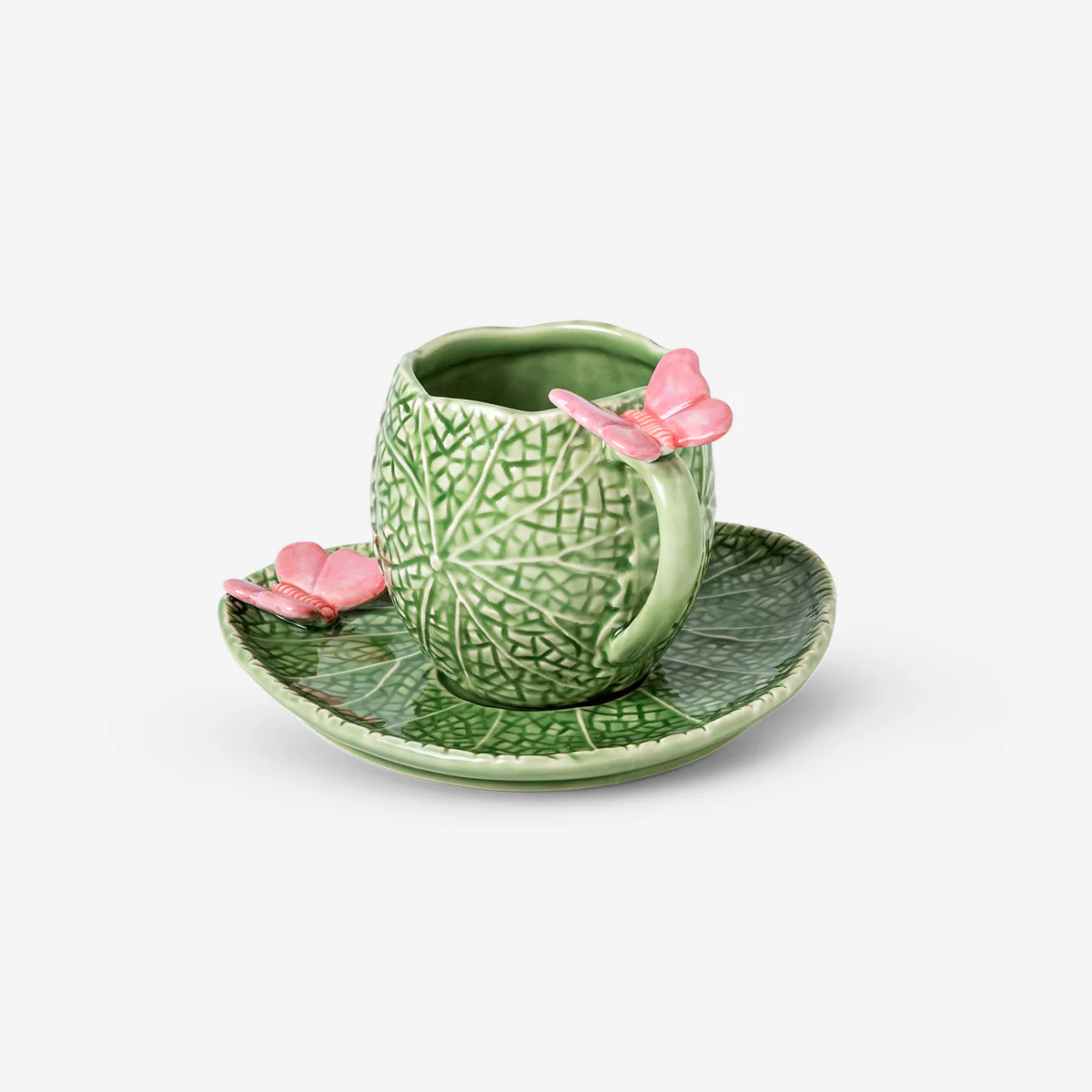 Lily pad mug with saucer - 250 ml