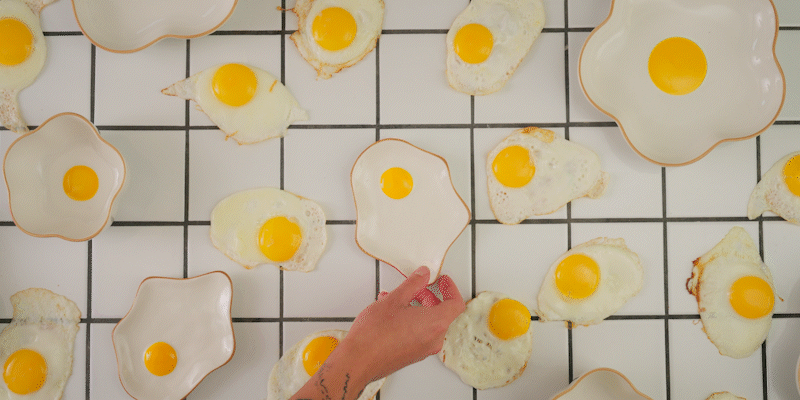 Easter table setting