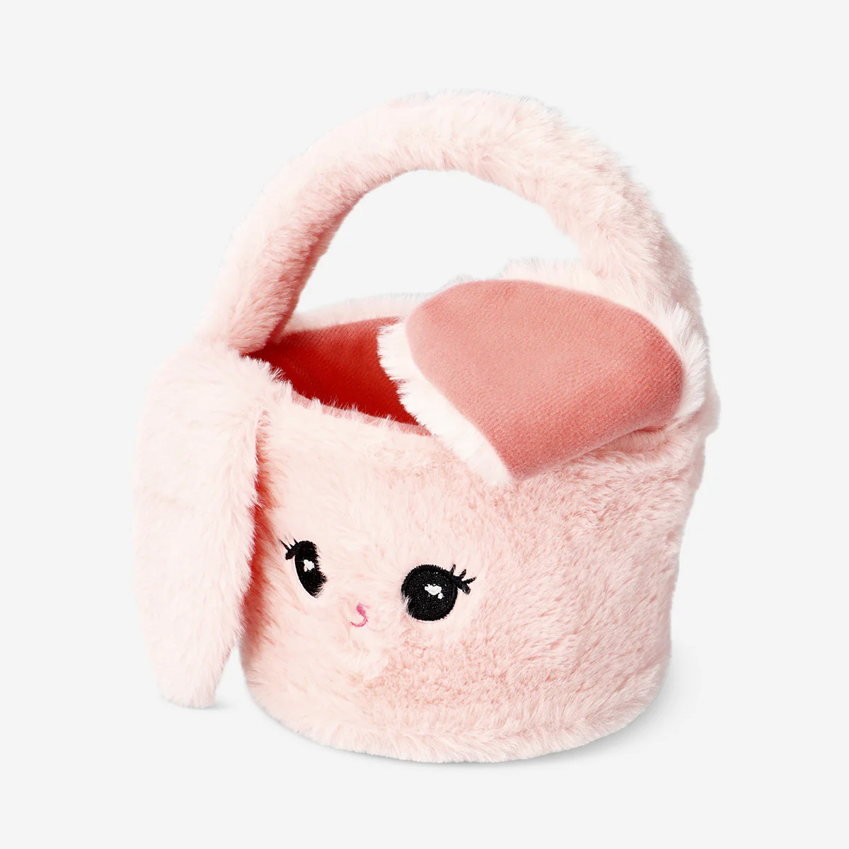Pink bunny basket
