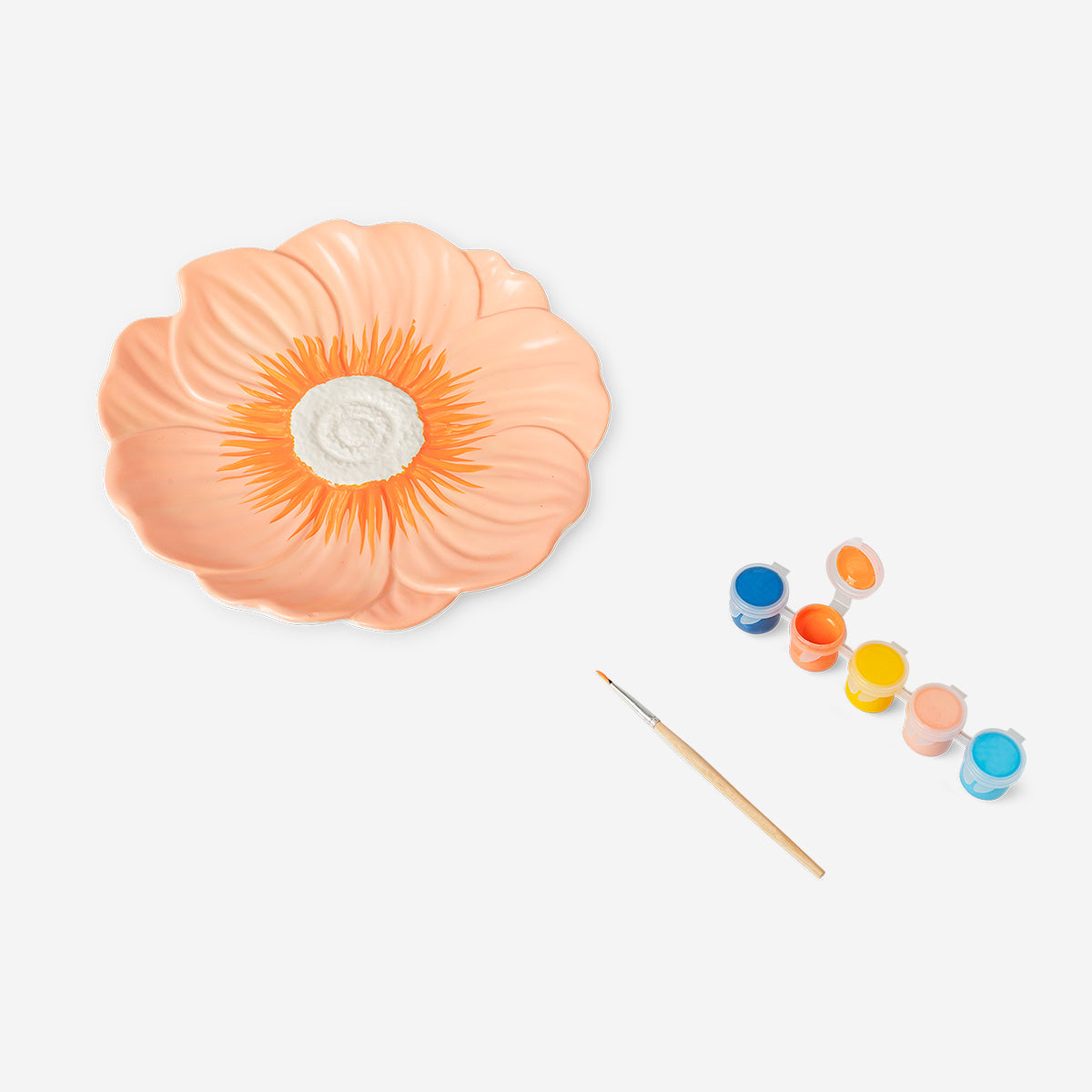 Image of DIY decorative flower plate