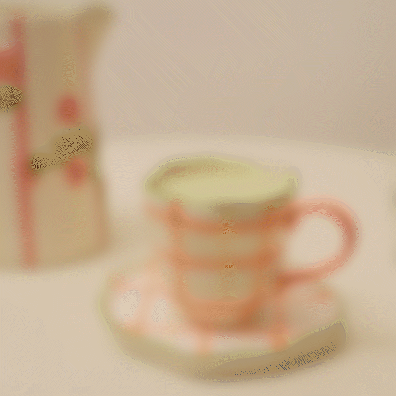 Blurred GIF teasing Summer Dining products