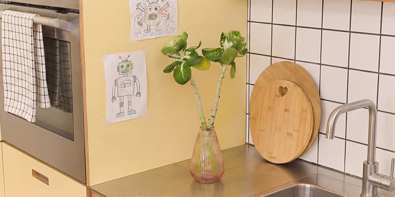 Add some green in your kitchen