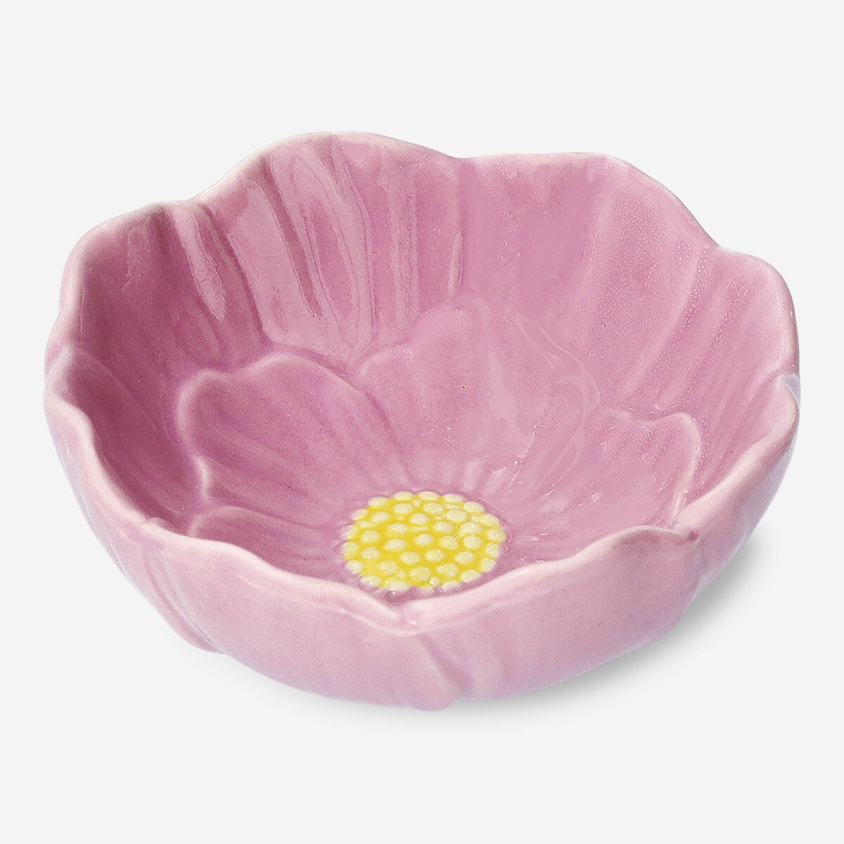 Image of Maroon flower bowl - Small