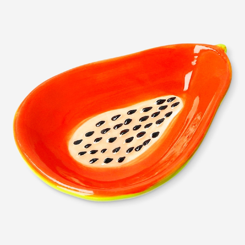 Image of Papaya ceramic dish - 11 cm