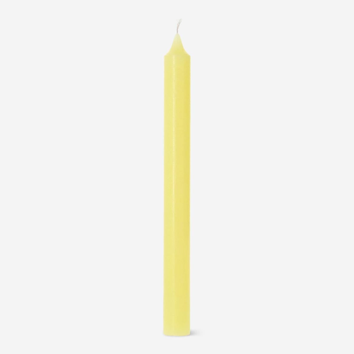 Image of Yellow Dinner Candle - 24 cm