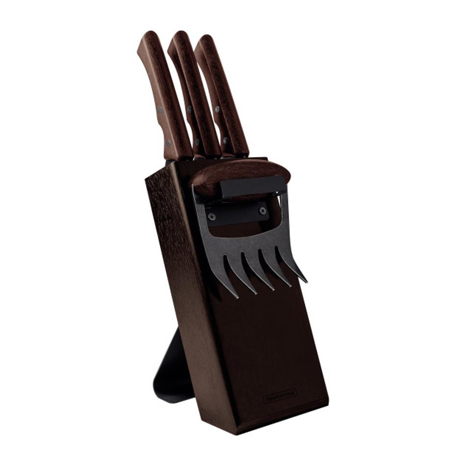 Image of Tramontina Churrasco Black Barbecue Set 5 Piece 22999045