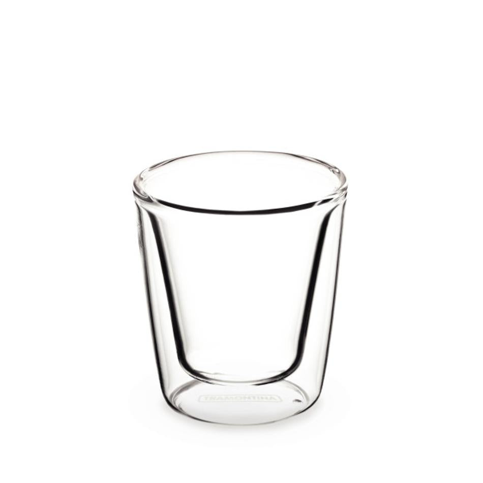 Image of Tramontina Double Wall Espresso Glass 85ml - Set 2 38370381