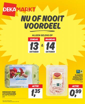 Dekamarkt folder - Nu of Nooit voordeel