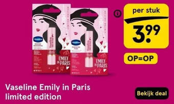 Vaseline Emily in Paris limited edition