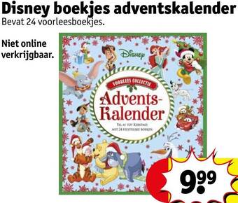 Disney boekjes adventskalender