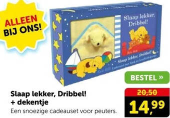 Slaap lekker, Dribbel! + dekentje