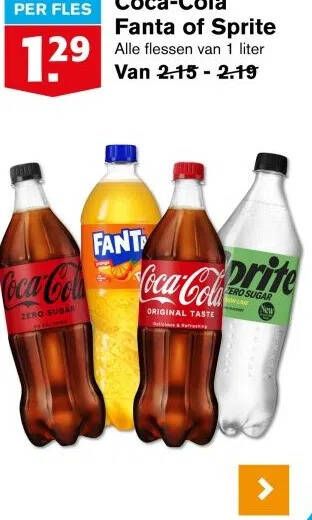 Coca-Cola Fanta of Sprite