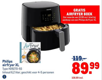 Philips airfryer XL