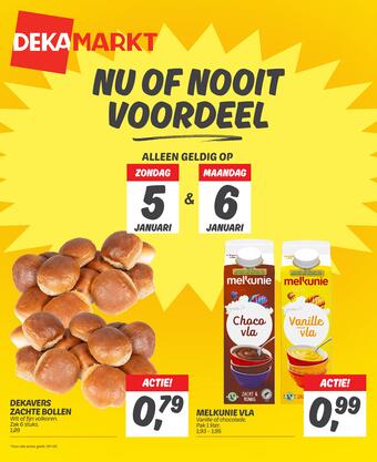 Dekamarkt folder - Nu of Nooit voordeel