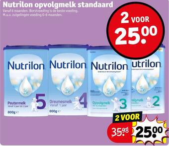 Nutrilon opvolgmelk standaard