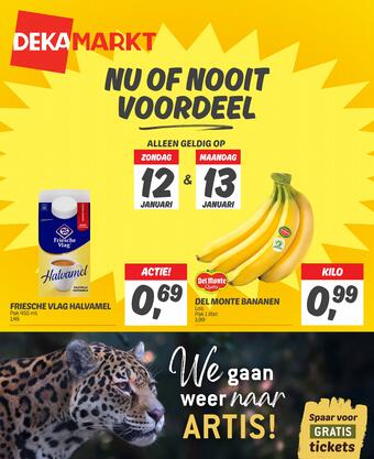 Dekamarkt folder - Nu of Nooit voordeel