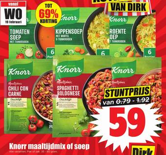 Knorr maaltijdmix of soep