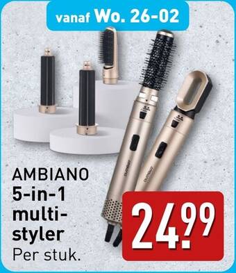 Ambiano 5 in 1 multistyler