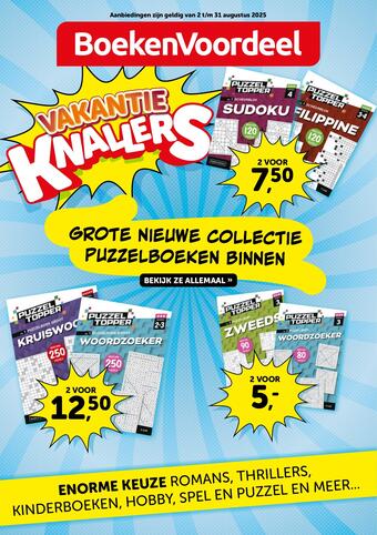 Boekenvoordeel folder