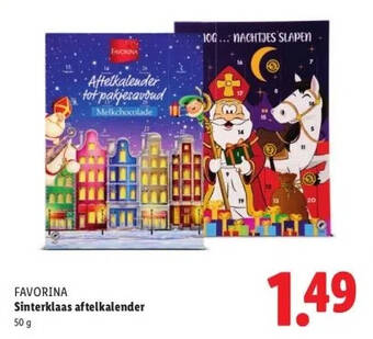 Favorina Sinterklaas aftelkalender