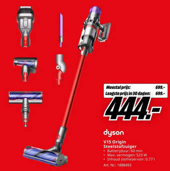 dyson V15 Origin Steelstofzuiger