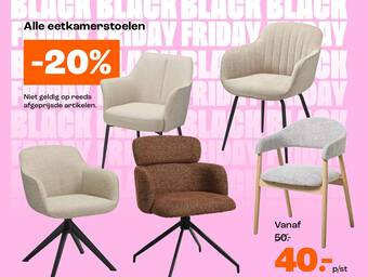 Alle eetkamerstoelen