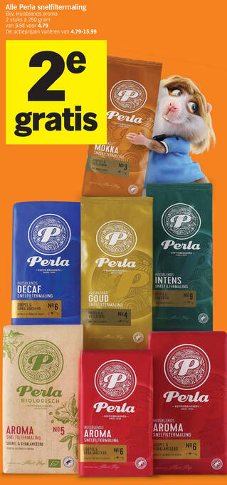 Alle Perla snelfiltermaling