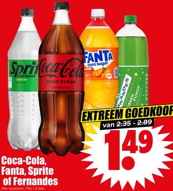 Coca-Cola, Fanta, Sprite of Fernandes