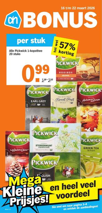 Alle Pickwick 1 kopsthee