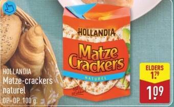 HOLLANDIA Matze-crackers naturel