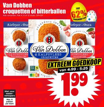 Van Dobben croquetten of bitterballen