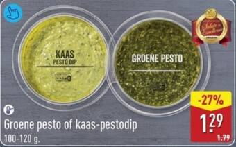 Groene pesto of kaas-pestodip