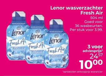 Lenor wasverzachter Fresh Air
