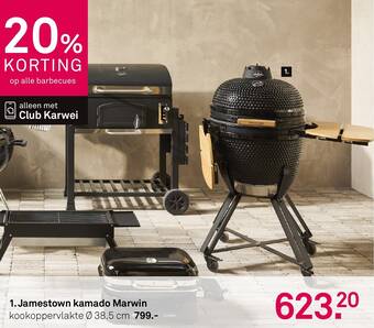 Jamestown kamado Marwin
