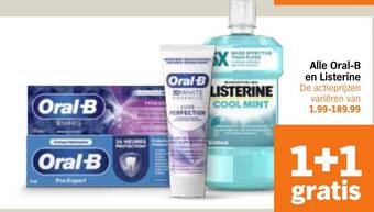 Alle Oral-B en Listerine