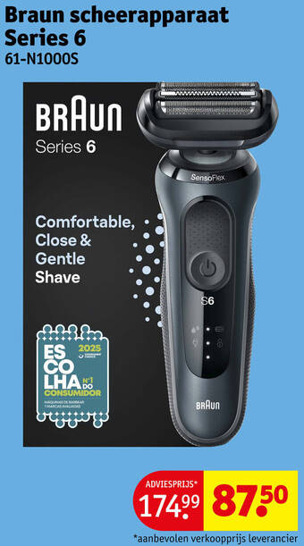 Braun scheerapparaat Series 6 61-N1000S