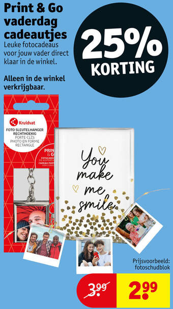 Print & Go vaderdag cadeau