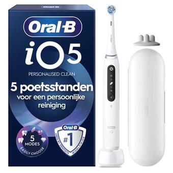 Oral-B iO 5S Wit Elektrische Tandenborstel By Braun