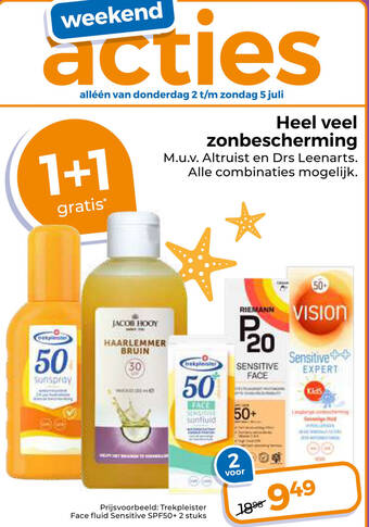 Heel veel zonbescherming