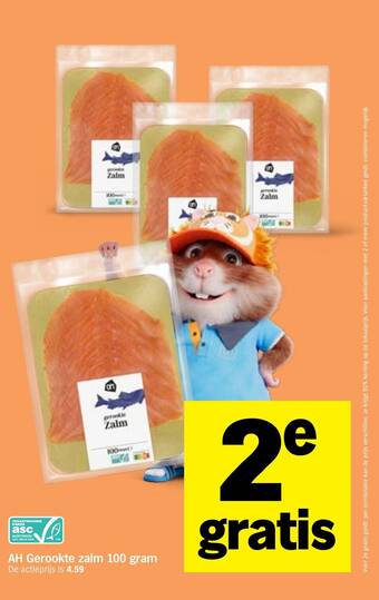 AH Gerookte zalm
