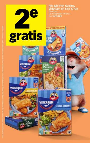 Alle Iglo Fish Cuisine, Viskraam en Fish & Fun