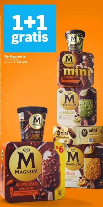 Alle Magnum ijs