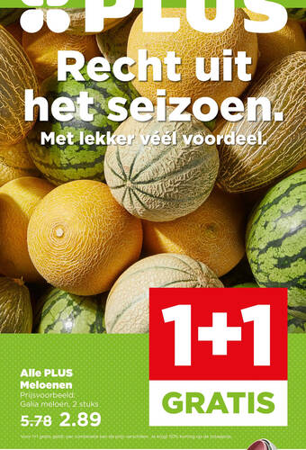 Alle plus meloenen